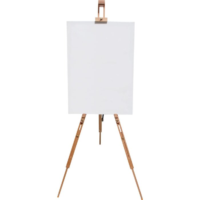 Staffelei aus geöltem Kiefernholz