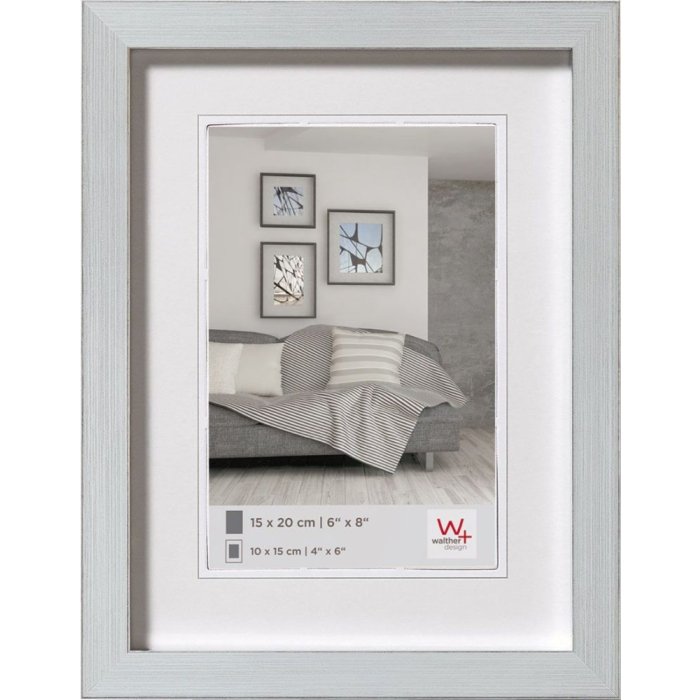 Rámeček na obraz Walther Construction 10x15 cm stříbrný
