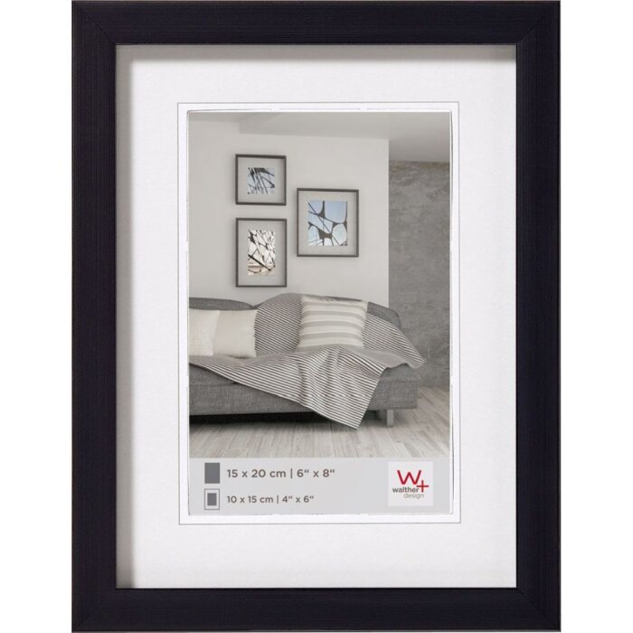 Rámeček na fotografie Walther Construction 13x18 cm černý