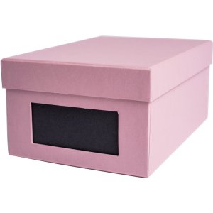 HNFD fotobox Kandra rose žebrovaný 700 fotografií 10x15 cm