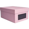 HNFD fotobox Kandra rose žebrovaný 700 fotografií 10x15 cm
