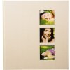 Lněné fotoalbum Goldbuch Style 30x31 cm 60 bílých stran