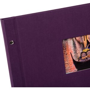 Šroubovací album Trend 2 čb stránky 30x25 cm a 39x31 cm