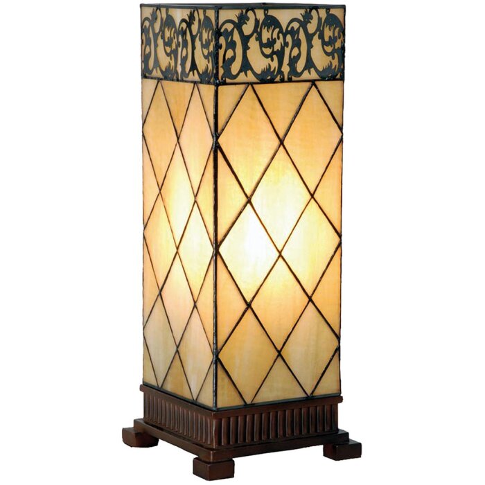 Stolní lampa TIFFANY TIFFANY - 18x45 cm přírodní