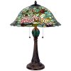 Stolní lampa Tiffany 47x60 cm - barevná