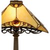 Stolní lampa Tiffany Ø 50x49 cm přírodní barevná