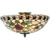 Stropní svítidlo Tiffany Ø 40x23 cm černé