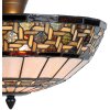 Stropní svítidlo Tiffany Ø 40x23 cm přírodní
