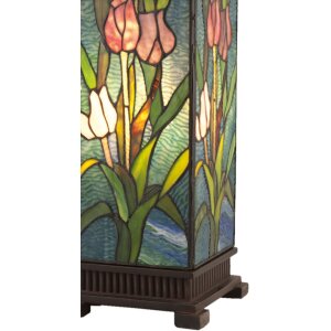 LumiLamp 5LL-5749 Stolní lampa Tiffany 17x17x58 cm...
