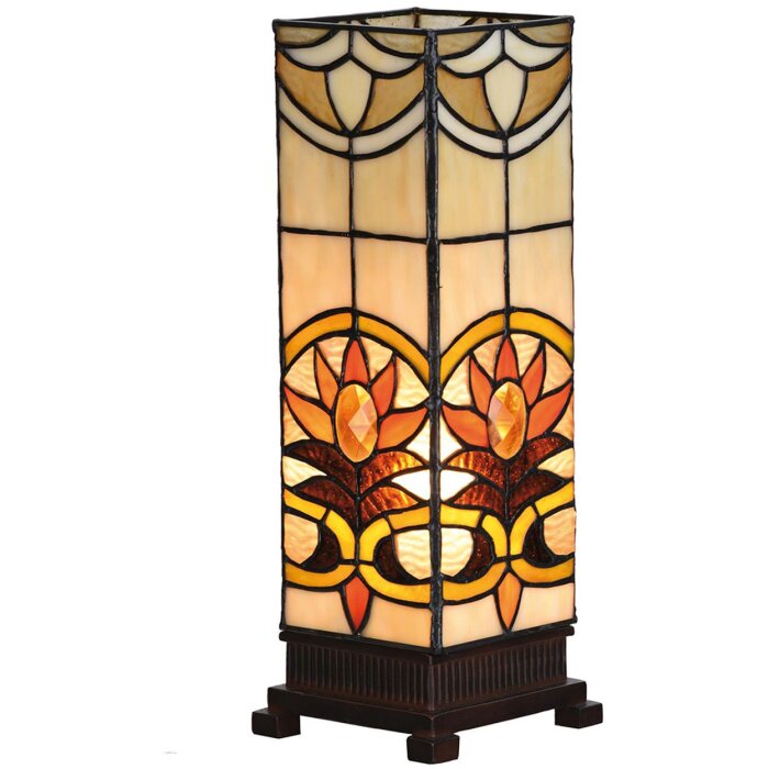 Stolní lampa Clayre & Eef Tiffany 12x35 cm - 5LL-5779