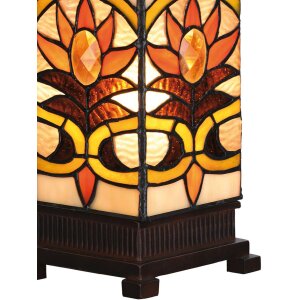 Stolní lampa Clayre & Eef Tiffany 12x35 cm -...