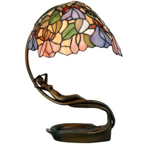 LumiLamp 5LL-799 Stolní lampa Tiffany 28x20x40 cm...
