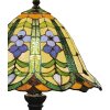 Stolní lampa Tiffany Ø 30x48 cm zelená barevná