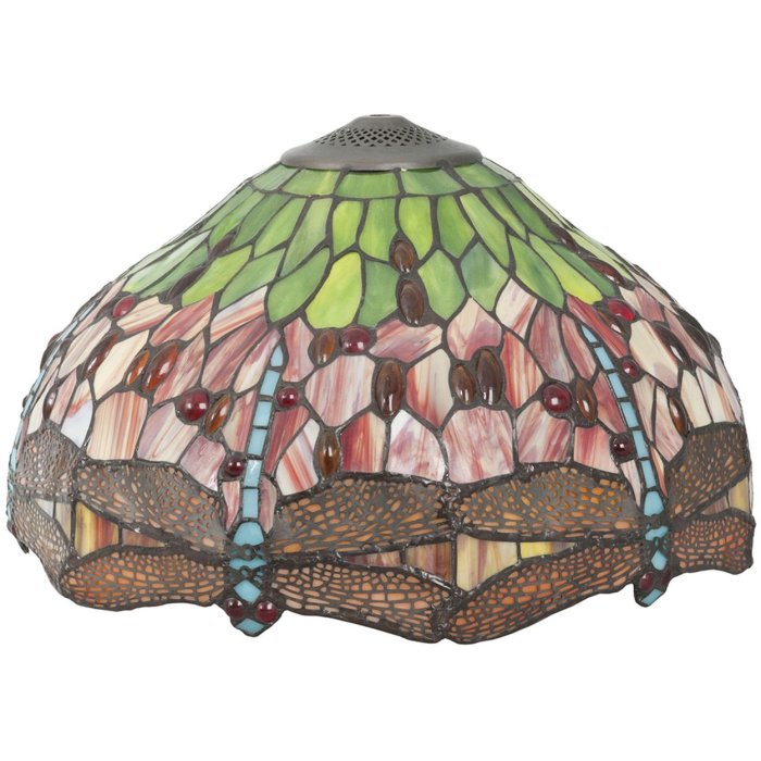 Stropní svítidlo Tiffany Ø 40x25cm zelené