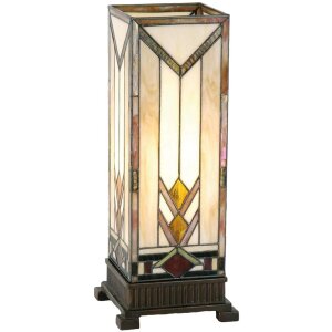 LumiLamp 5LL-9227 Stolní lampa Tiffany 18x18x45 cm...