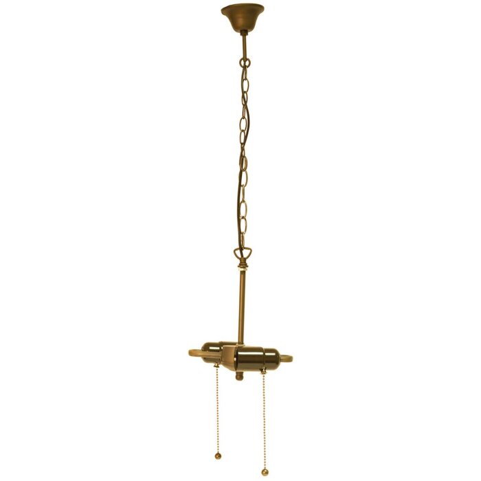 Stropní držák hnědý 130 cm