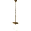 Stropní držák hnědý 130 cm