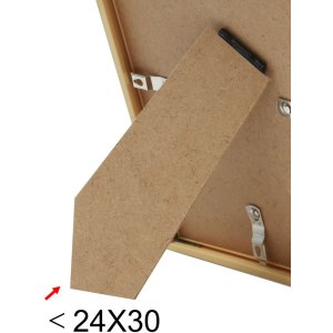 Plastový rám S011 20x30 cm zlatý