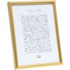 Plastový rámeček Deknudt S011 zlatý 21x29,7 cm Rámeček na certifikát DIN A4