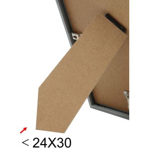 Plastový rám S011 50x60 cm ocel