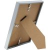 Plastový rám S011 13x18 cm ocel