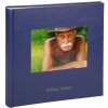 HNFD Fotoalbum KOLARA modré 30x30 cm s vaší fotografií + textem 100 bílých stran