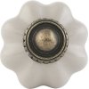 Nábytková klika Ø 3 cm v růžové barvě - 63498