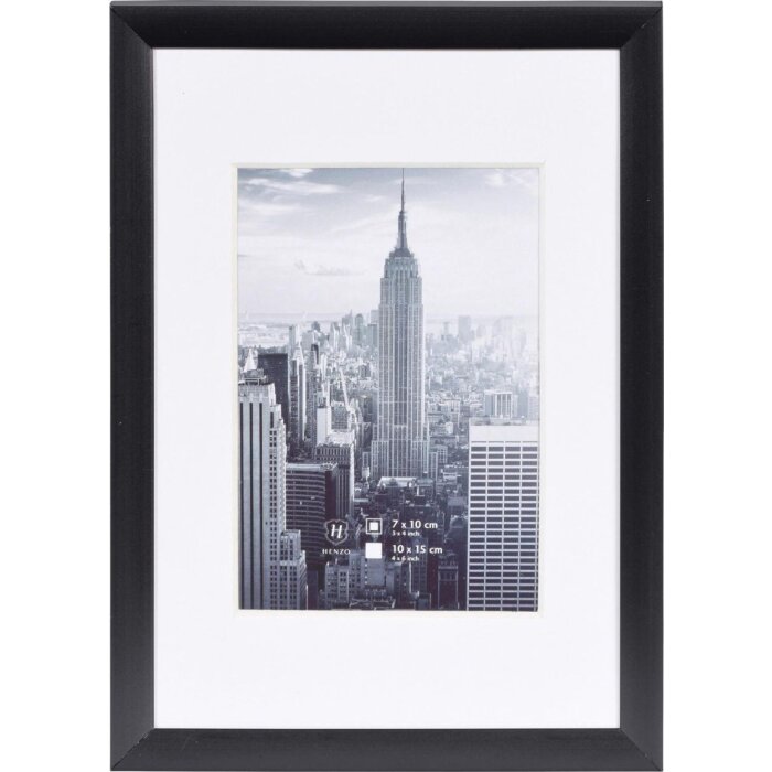 Hliníkový rám na obraz Manhattan 10x15 cm černý