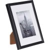 Hliníkový rám na obraz Manhattan 10x15 cm černý