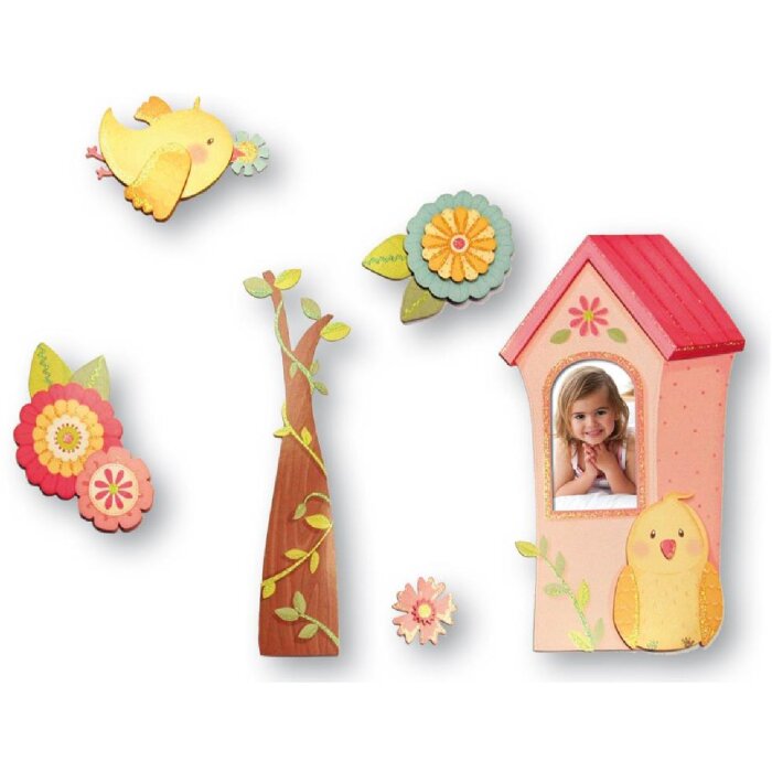 ZEP Wandtattoos Raum Dekor Motiv Vogelhaus Farbe: Mehrfarbig Größe: 6 Motive