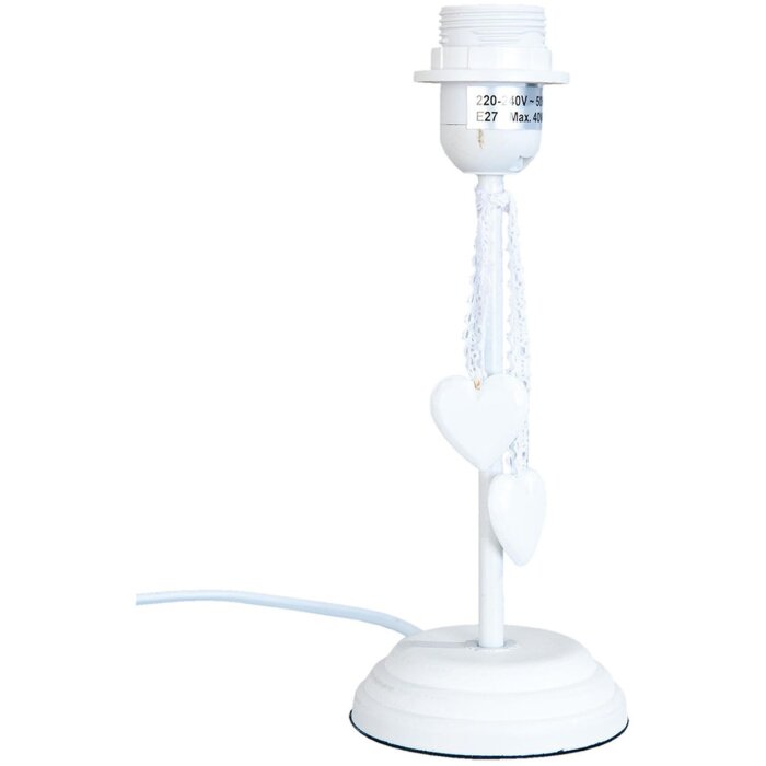 Podstavec lampy Clayre & Eef - Srdce - 10x24 cm