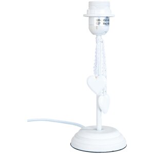 Podstavec lampy Clayre & Eef - Srdce - 10x24 cm