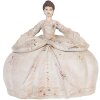 Šperkovnice Clayre & Eef MADAME 20x21x16 cm béžová