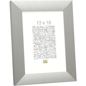 Hliníkový obrazový rám Tibbi ve stříbrné barvě ve formátu 20x28 cm