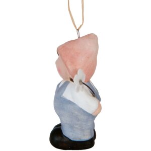 Clayre & Eef Dekorativní závěs trpaslík barevný