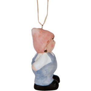 Clayre & Eef Dekorativní závěs trpaslík barevný