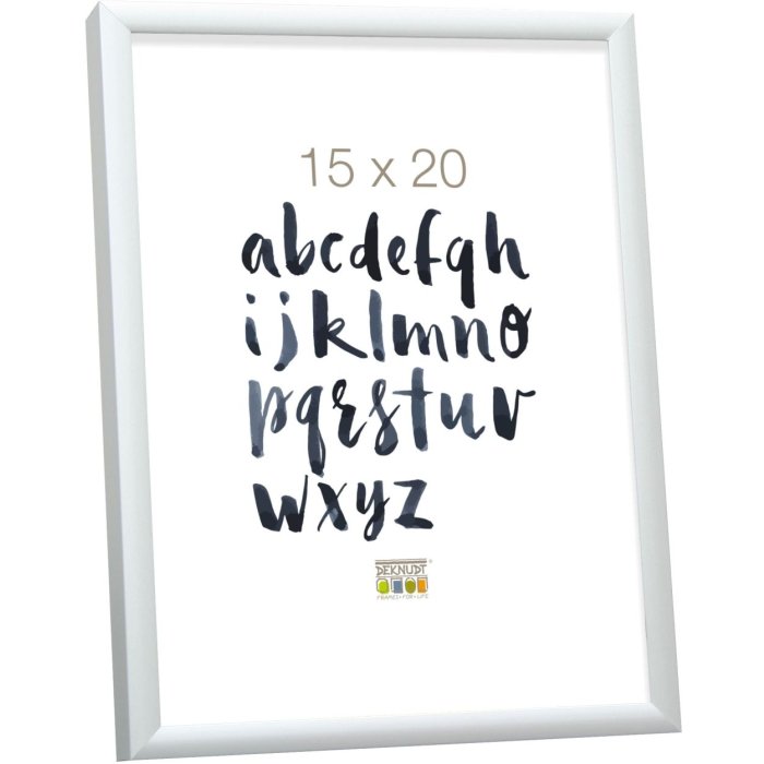 čtvercový obrazový rám MAARII 20x20 cm matný stříbrný