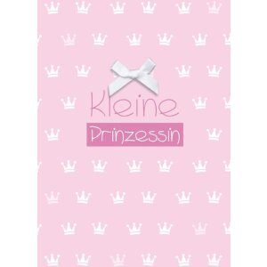 Goldbuch baby karta malá princezna růžová s...
