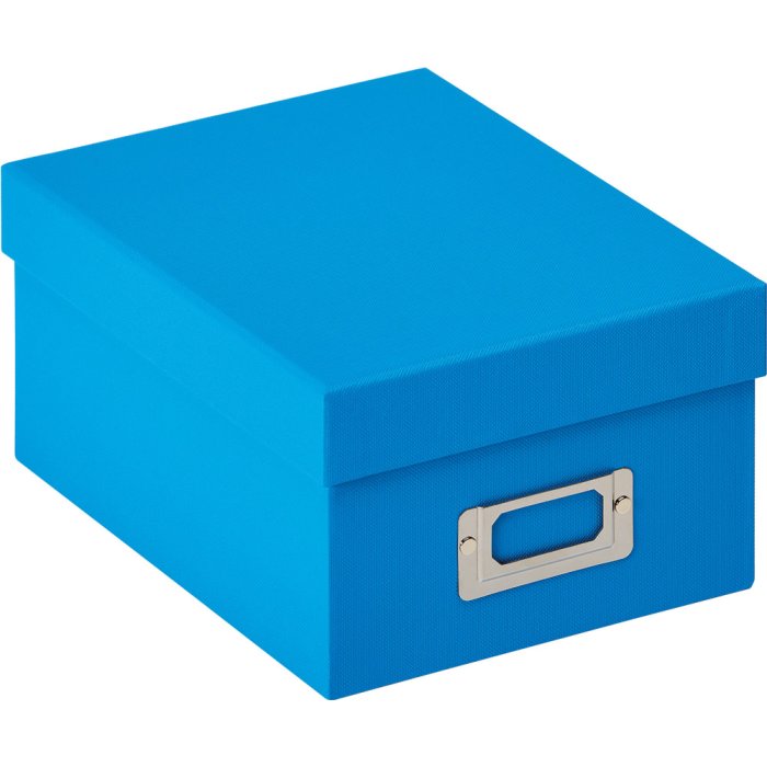 Walther foto box Fun 700 fotografií 10x15 cm oceánsky modrý