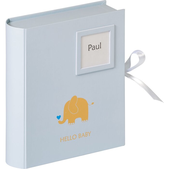 Walther Babybox Baby Animal modrý 27x24,5x7 cm
