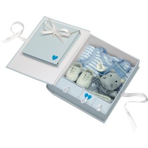 Walther Babybox Baby Animal modrý 27x24,5x7 cm