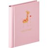 Mini album Baby Animal pink 30 fotografií 11x15 cm