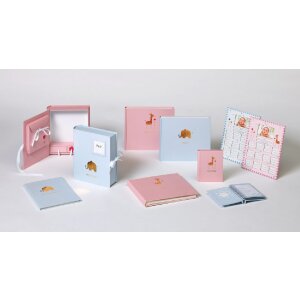 Walther Babyalbum na křtění růžové 28x25 cm 50 bílých listů