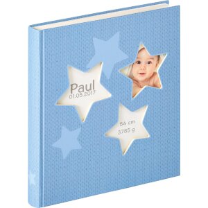 Walther baby album Estrella modré 28x30,5 cm 50...