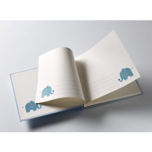 Walther Baby Album Baby Animal modré 28x25 cm 50...