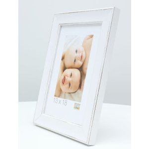 Dřevěný rám S45YF 30x30 cm bílý