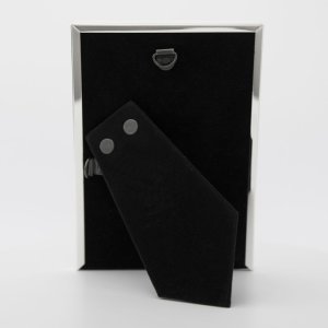 Kovový fotorámeček ZEP Elaine 10x15 cm stříbrný lesklý