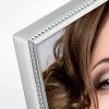 Kovový fotorámeček ZEP Elaine 10x15 cm stříbrný lesklý