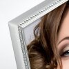 Fotorámeček Elaine vysoce lesklý rám stříbrný