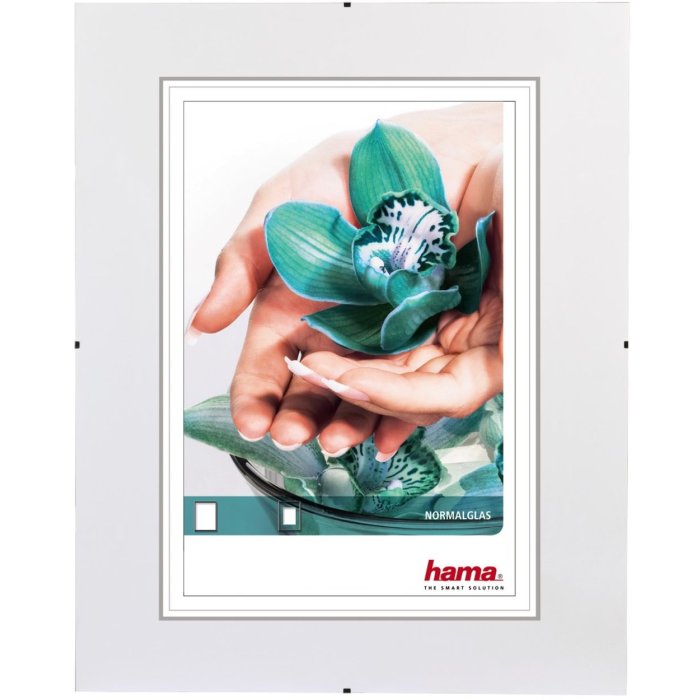 Bezrámový držák obrazu Hama 62x93 cm normální sklo